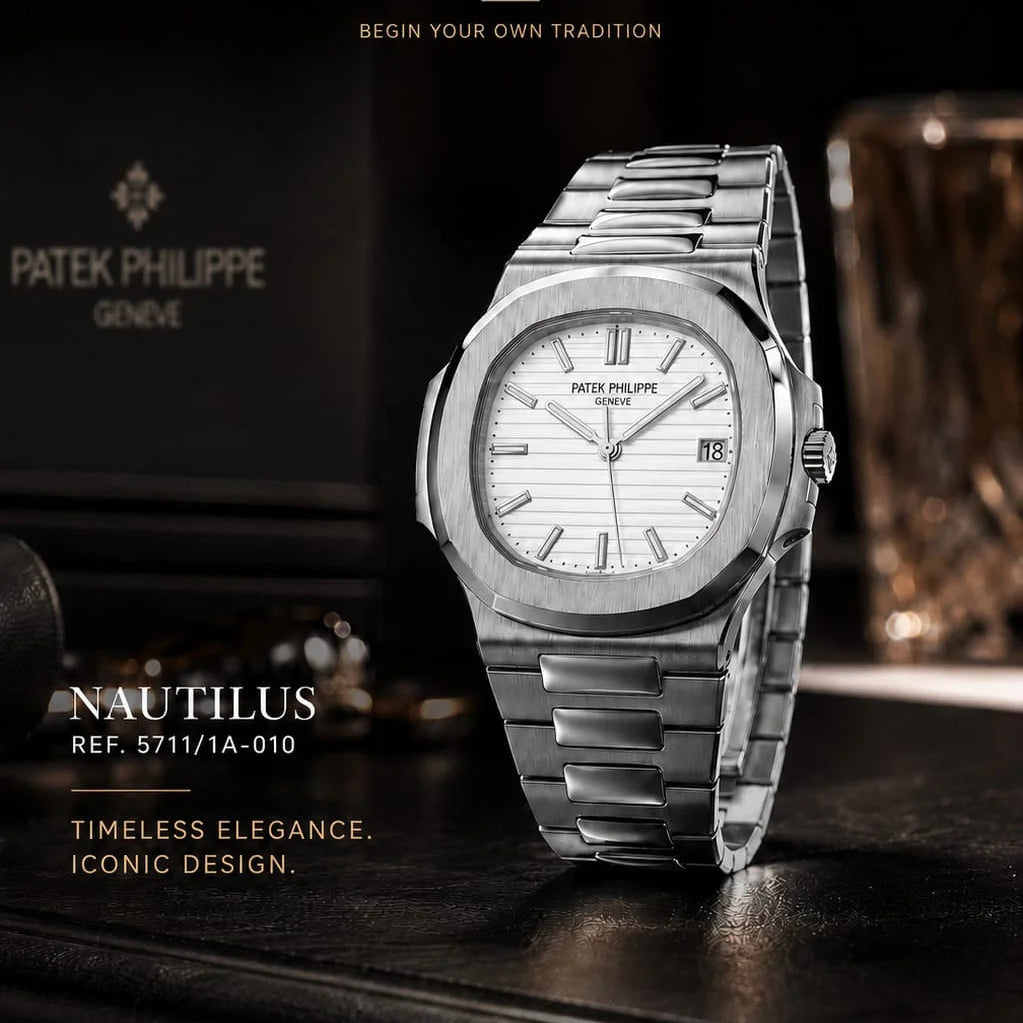 Patek Philippe Style Famous Model Watch - With Box