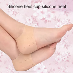Half Cover Sock Silicone Gel Heel Pad Socks for Pain Relief