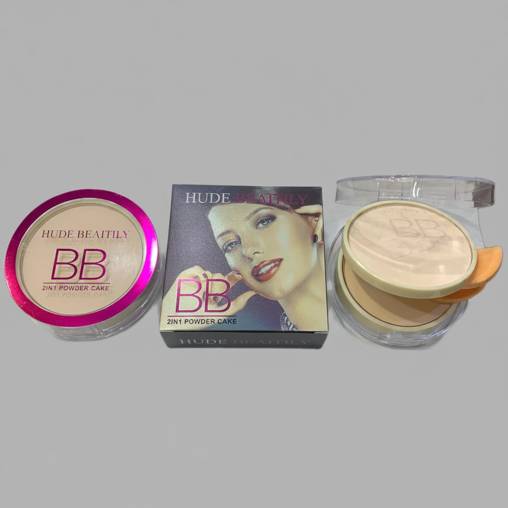Hude Beaitily BB 2 in 1 Powder Cake