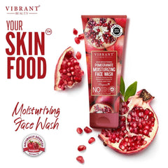 Vibrant Beauty Pomegranate Moisturizing Face Wash - 100ml