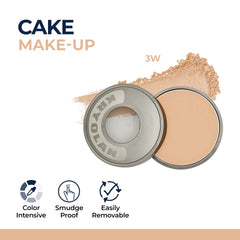 Kryolan Cake Makeup Wet and Dry Foundation and Face Powder