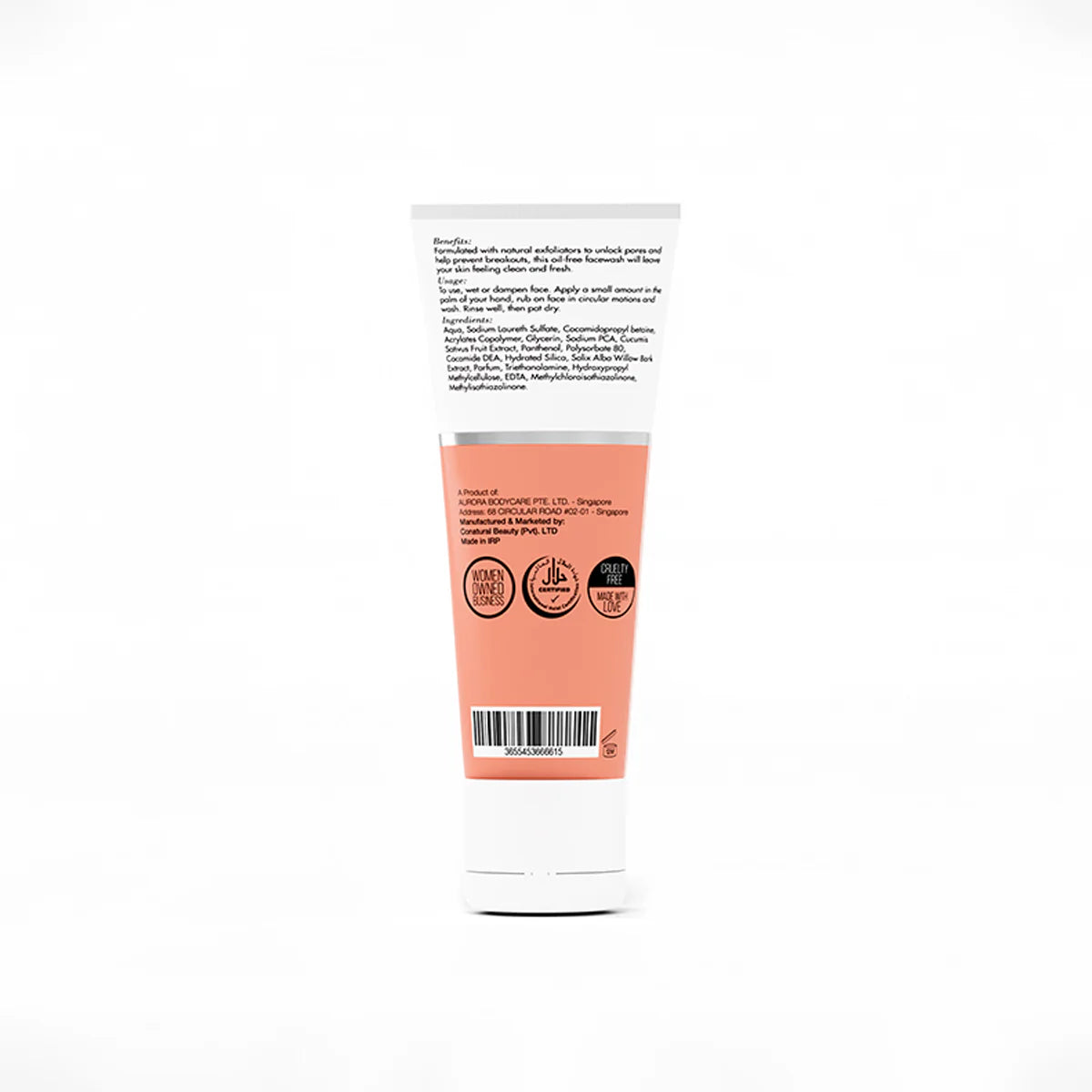 True Beauty 2 in 1 Exfoliating & Cleansing Facewash - 75ml