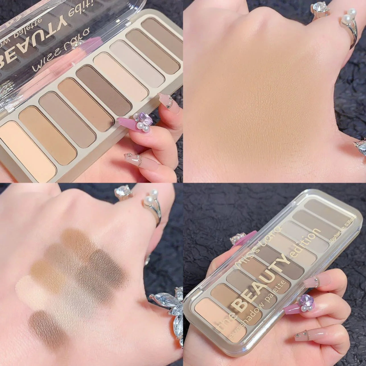Miss Lara 9-color Blush Highlighter Eyeshadow Palette