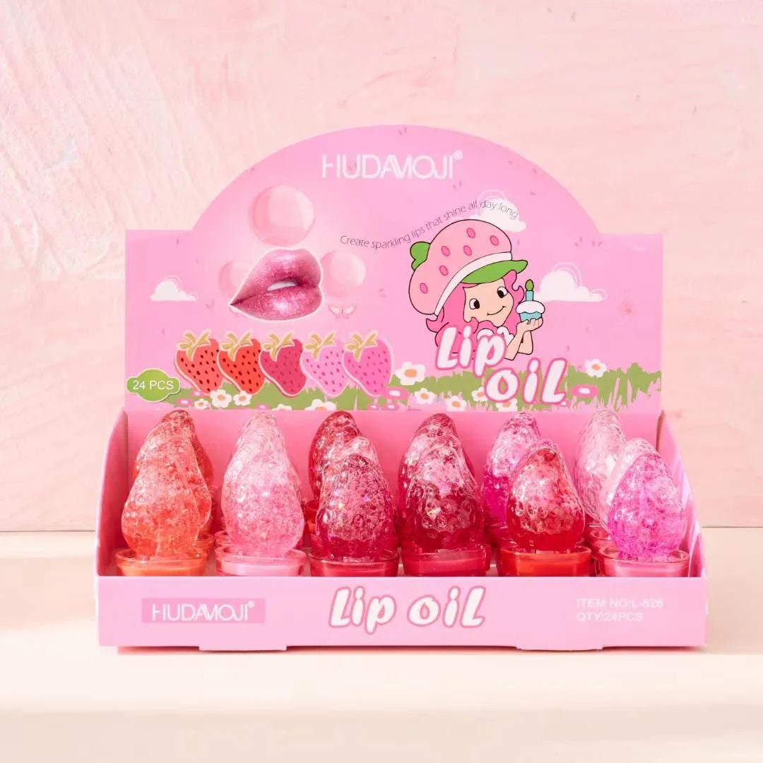 Huda Moji Strawberry Magic Lip Gloss