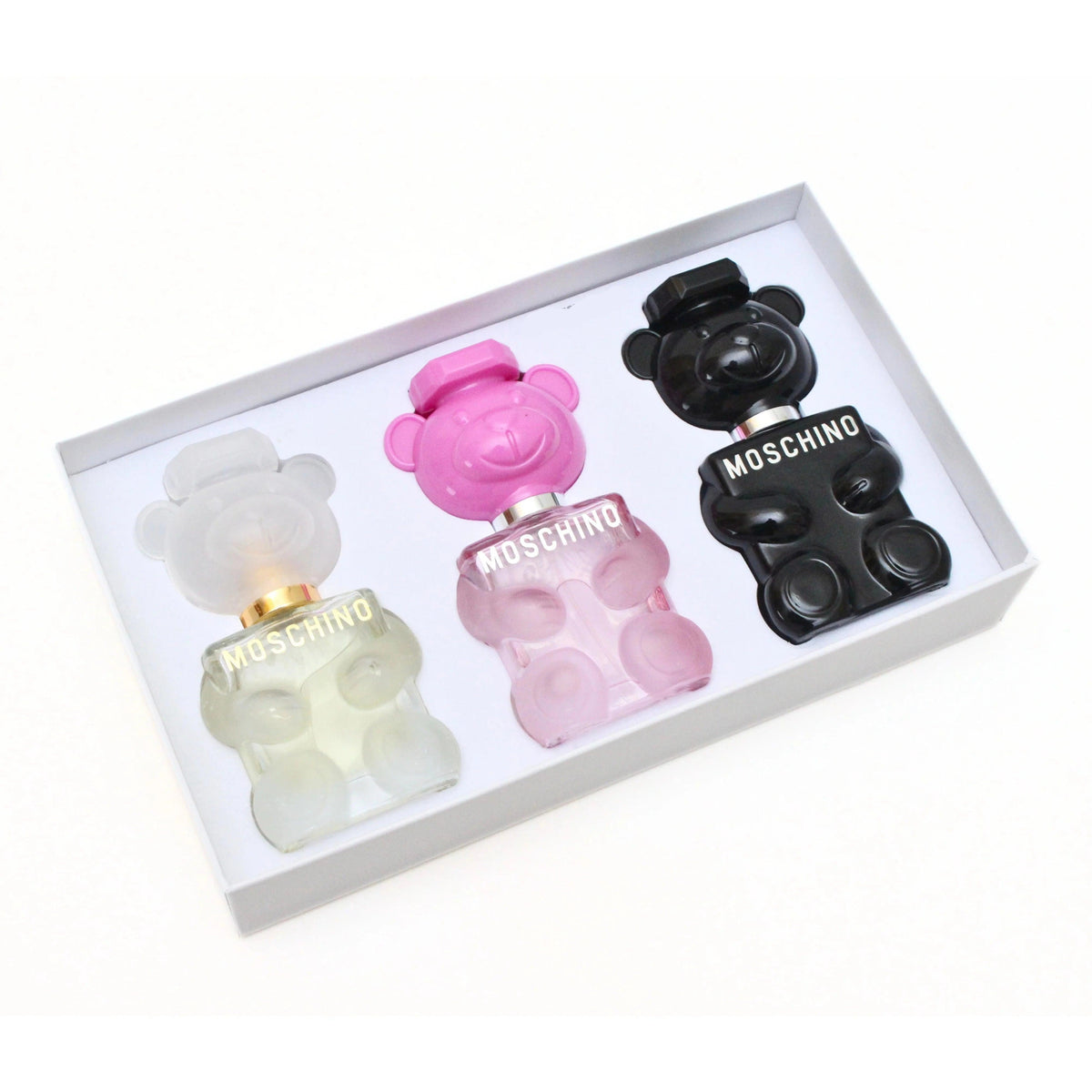 Moschino Set of 3 Teddy Bear Perfume - Best Gift Box (3x 30ml)  - Dubai - 100% Original Testers
