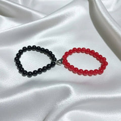 Couple Heart Bracelet Set
