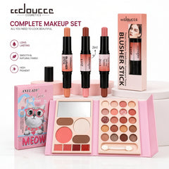 Complete Makeup Deal – Blusher Stick, Eyeshadow & Face Palette
