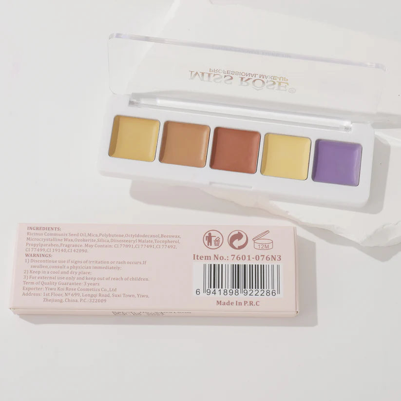 Miss Rose All-Round Conceal Palette - 5 Colors
