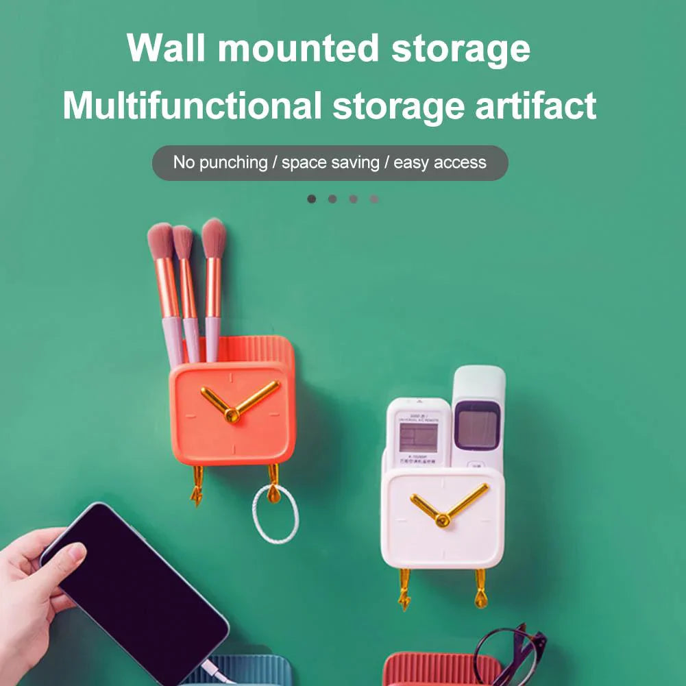 Creative Wall Mounted Multipurpose Storage Rack - Random Color