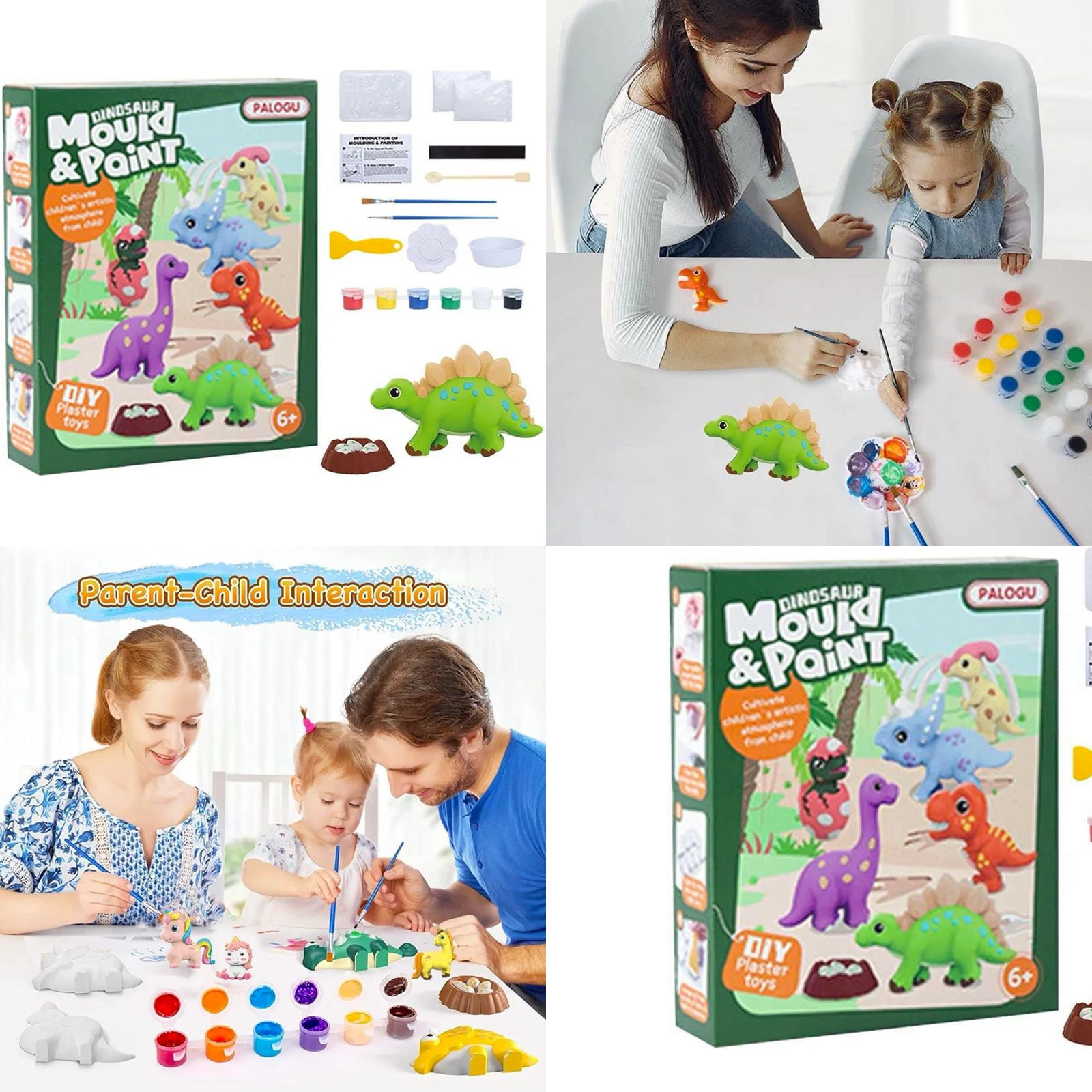 Gypsum Painting Kit, Plaster Painting Craft Kit Art Set
