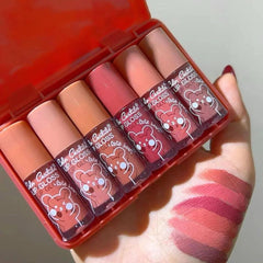Color Castle Cute Bear Lip Glosses-Set of 6