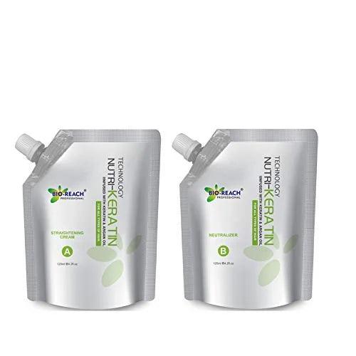 BIO-REACH Hair Straightening Cream & Neutralizer - 400ml