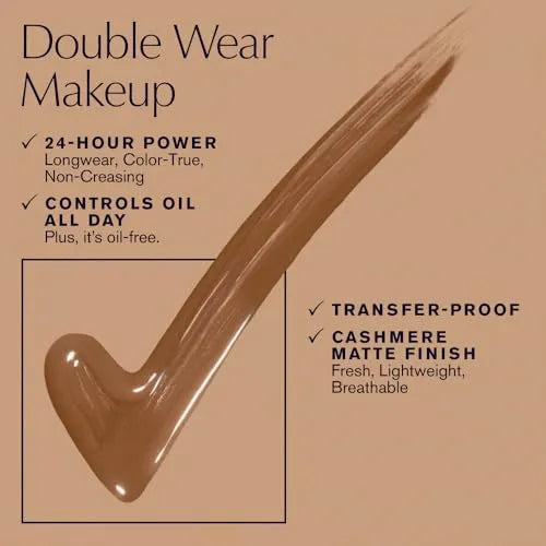 Estée Lauder Double Wear Stay-in-Place 24-Hour Long-Wear Matte Foundation-30ml