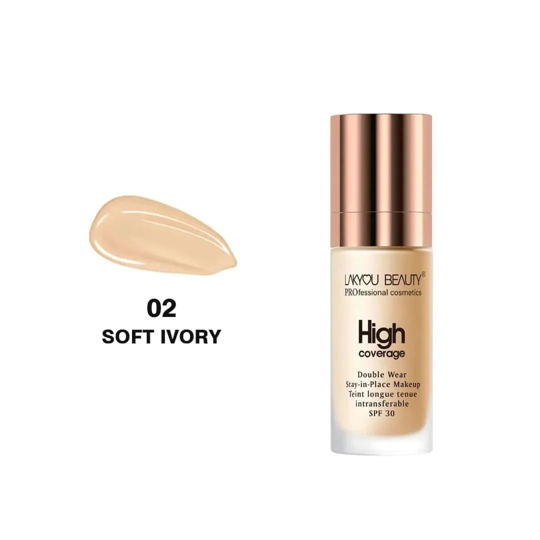 Lakyou Beauty Full Coverage Foundation - 30ml
