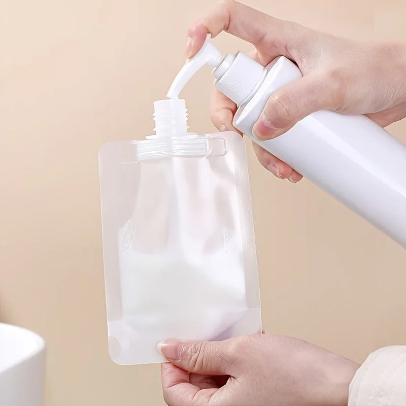 Multi-Layer Flexible Refillable Travel Liquid Pouch - 50ml