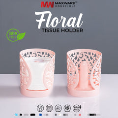 Maxware Household Floral Tissue Holder - Each