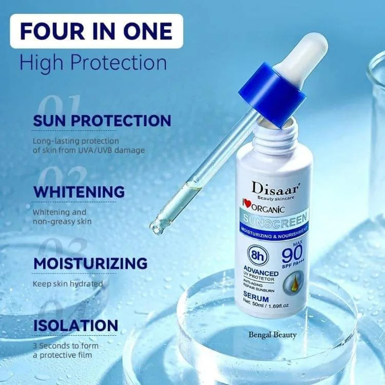 Disaar Sunscreen Serum – SPF 90 PA+++ - 50 ml