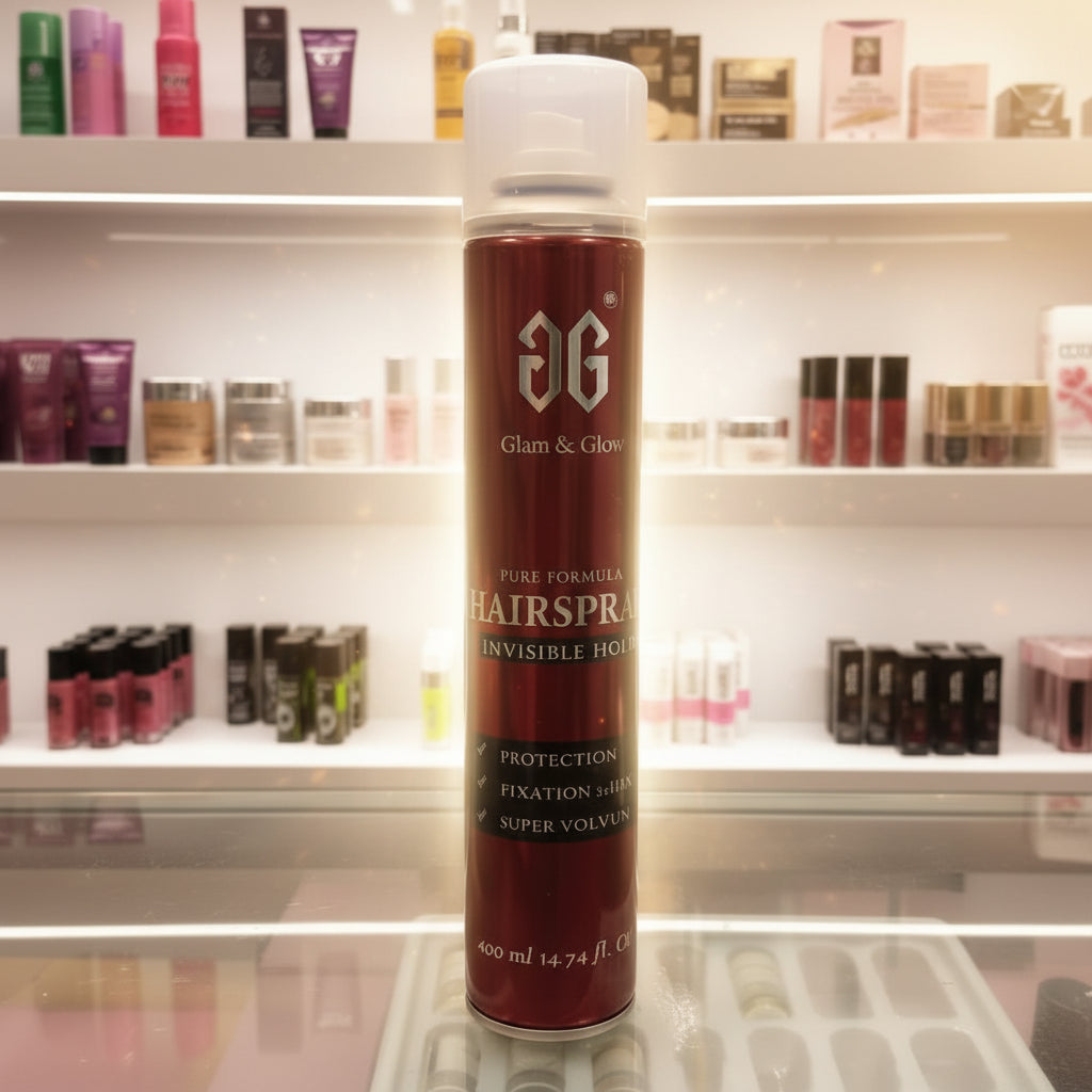 Glam & Glow Pure Formula Hairspray - 400ml