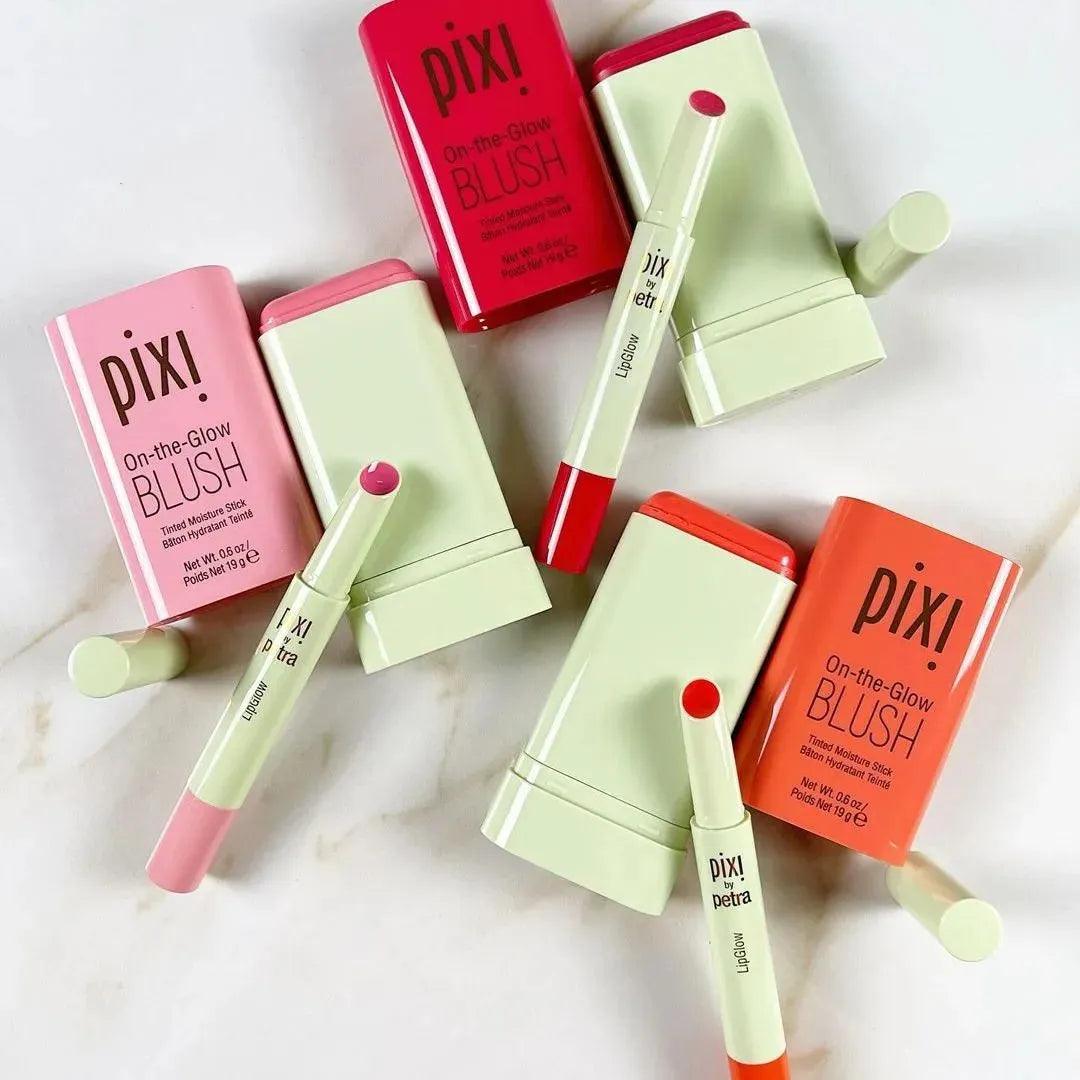 Pixi Lip Glow + Pixi On The Glow Blush Stick - Pack of 6