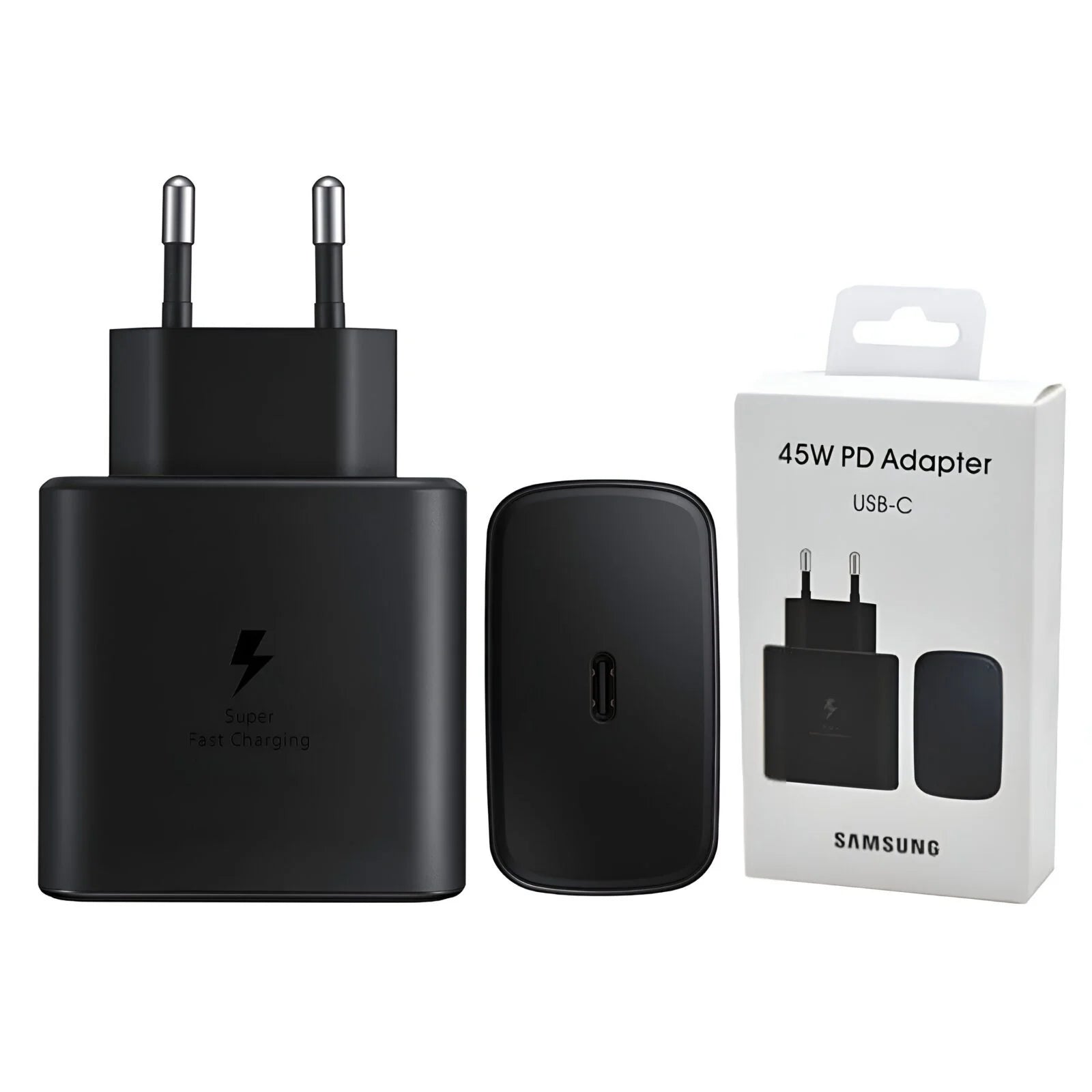 Original Samsung 45W Super Fast Charger – USB PD Wall Adapter