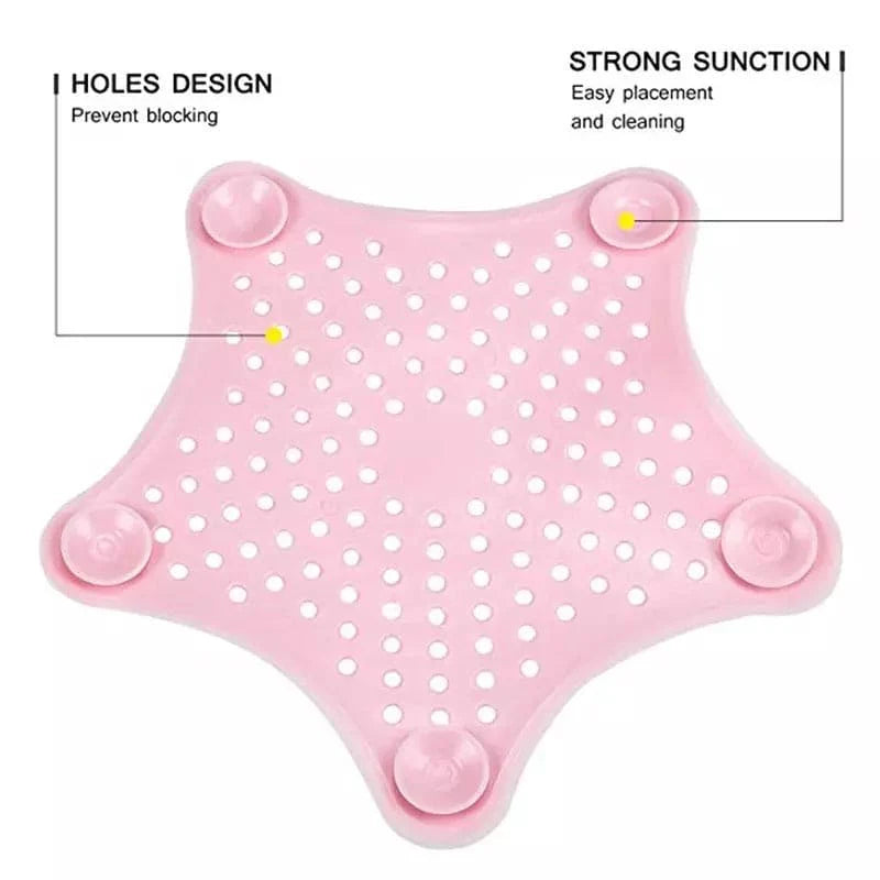 Silicon Drain Stopper, Strainer, Filter for Bathroom & Kitchen