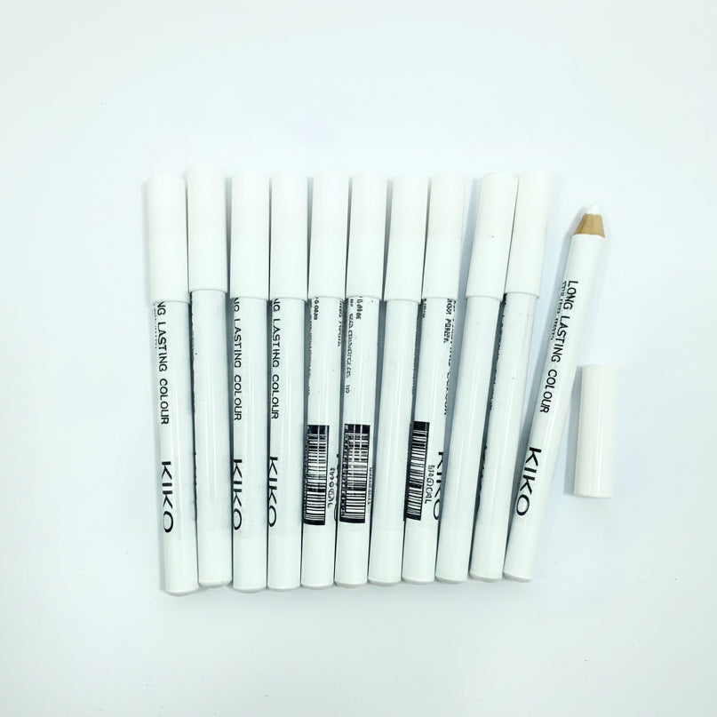 Kiko Long Lasting White Colour Eyeliner Pencil Each