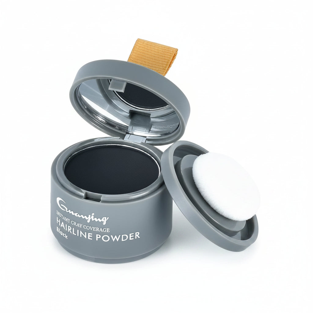Guanjing Instant Gray Coverage Hairline Powder – Black (4g)
