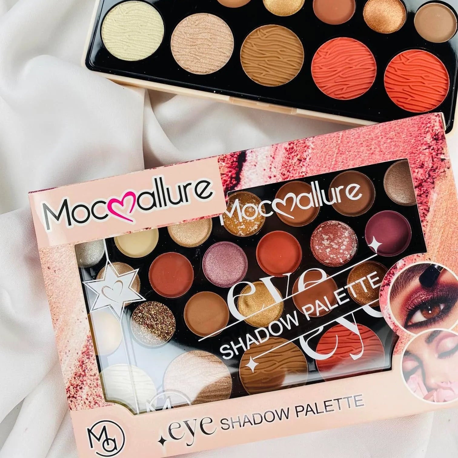 Mocallure Eyeshadow + Blush Palette - 20 Colors