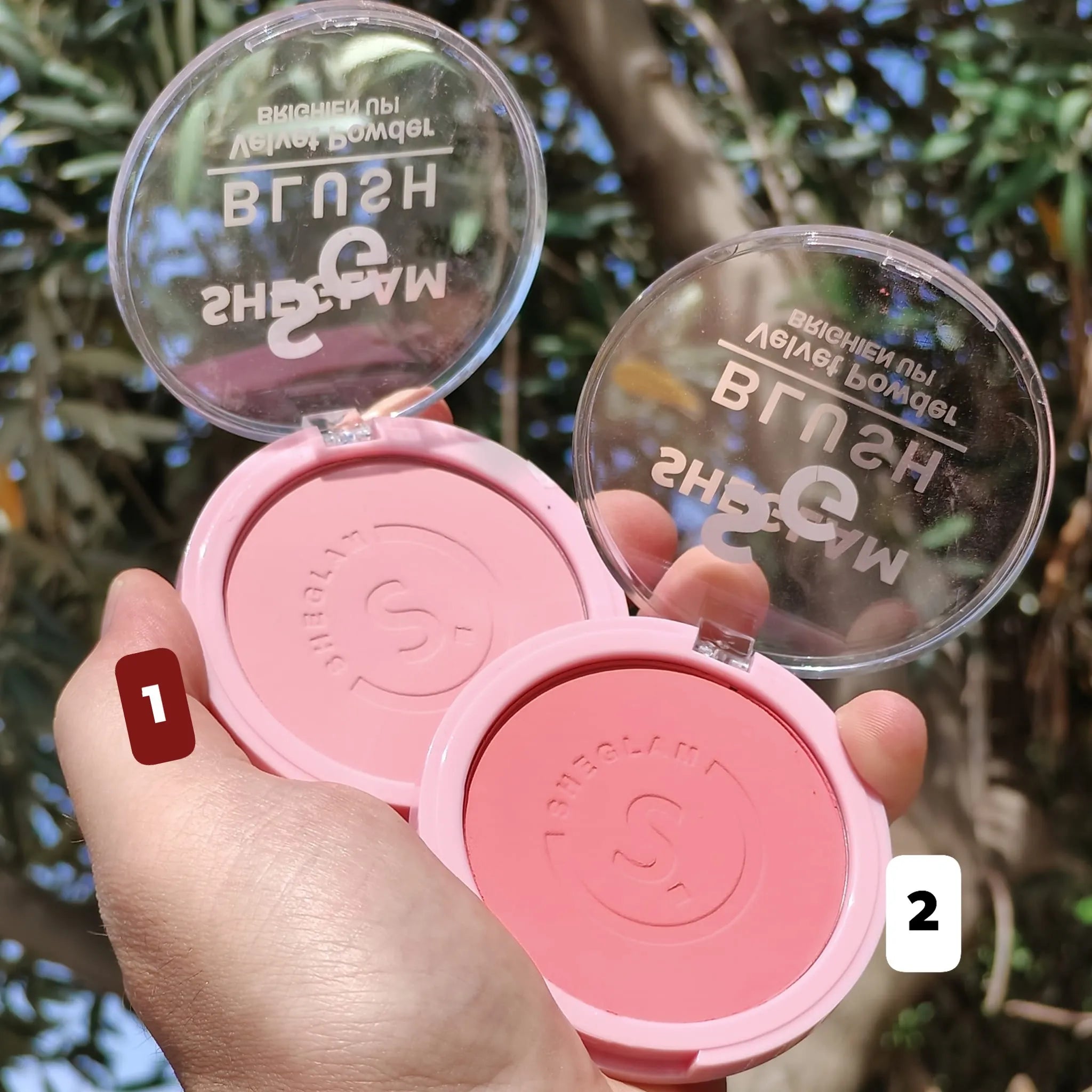 Sheglam blush velvet powder