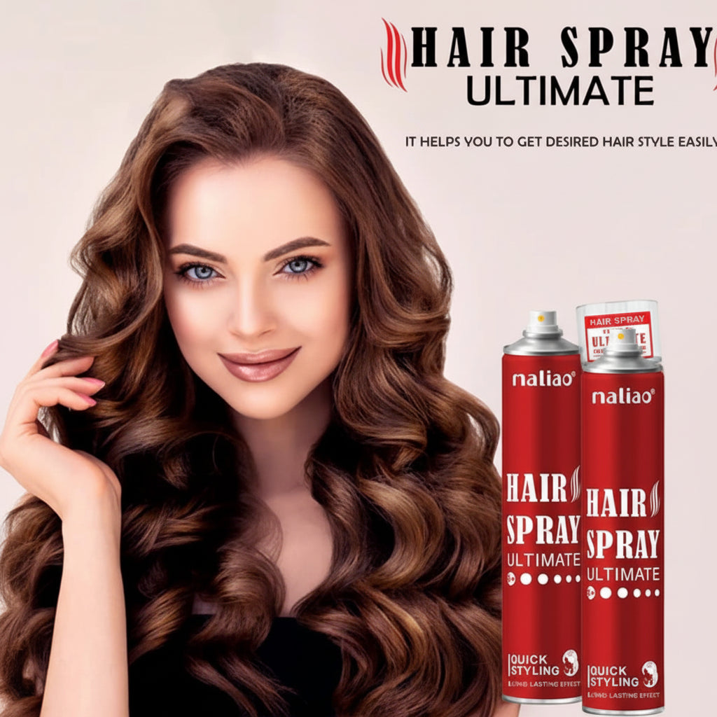Maliao Fixing Hair Spray  For Quick Styling Long Lasting - 420ml