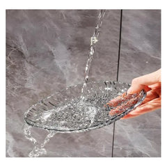 Luxury White Acrylic Plate Set – 8 Pcs