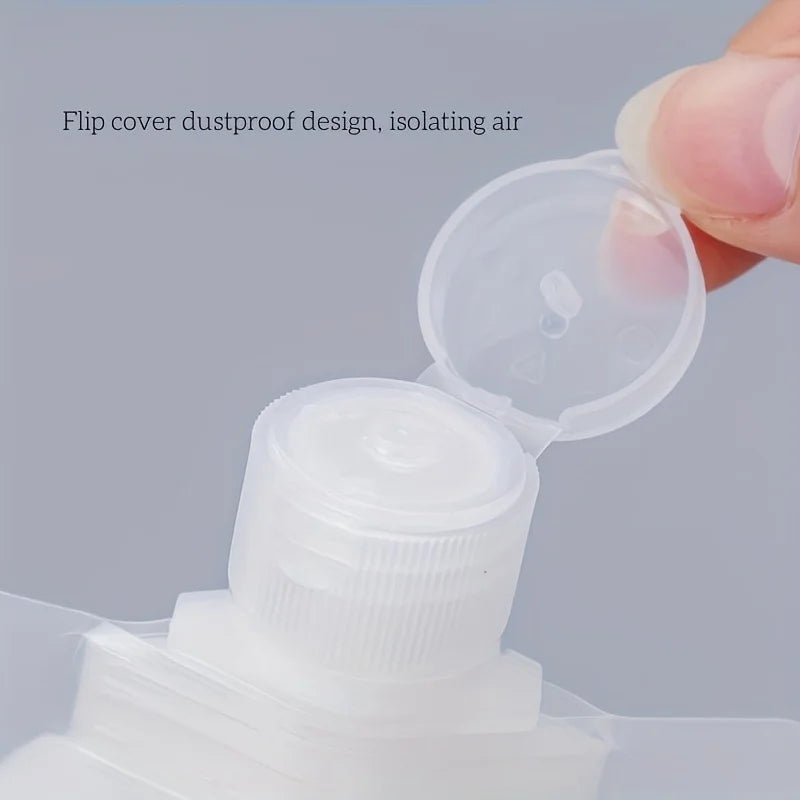Multi-Layer Flexible Refillable Travel Liquid Pouch - 50ml