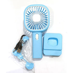 High-Quality USB Rechargeable Portable Mini Desktop Fan with Turbo Speed