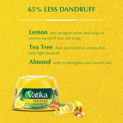 Vatika Naturals Anti-Dandruff Styling Hair Cream 140ml
