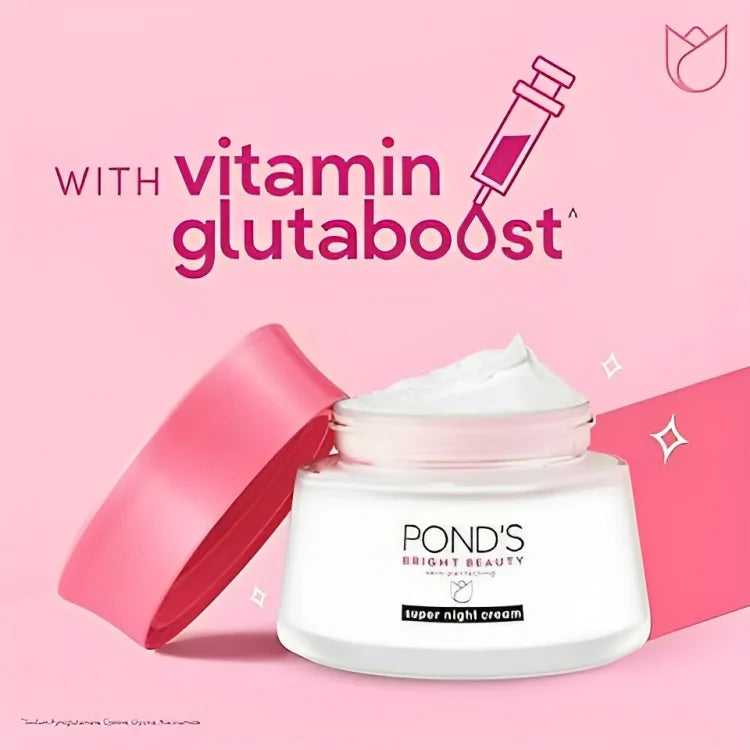 Pond's Bright Beauty Serum Night Cream - 50g