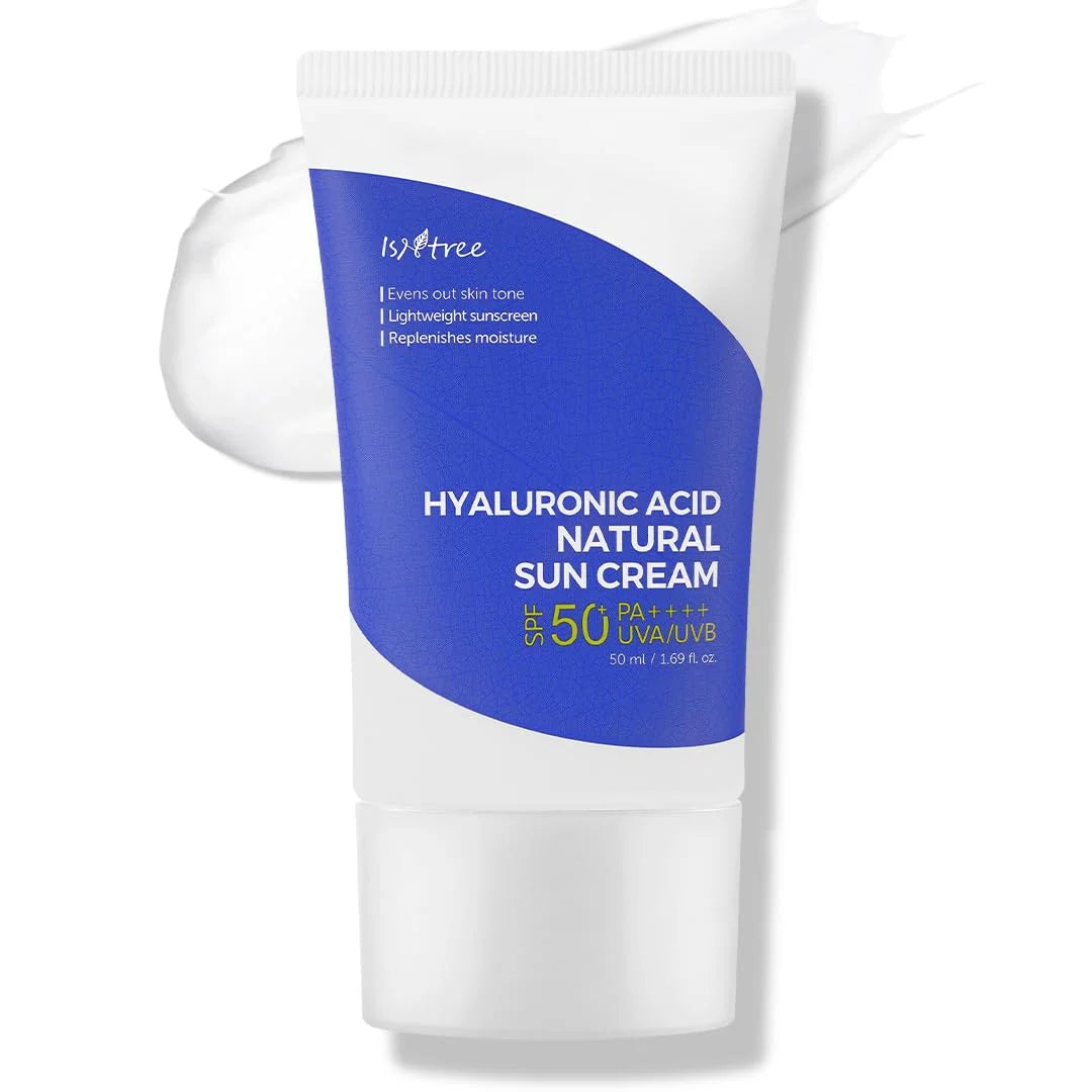 Isntree - Hyaluronic Acid Natural Sun Cream SPF50+ PA++++ 50ml - MADE IN KOREA