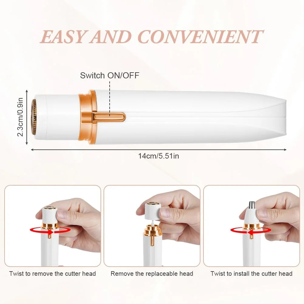 Multifunctional 4 Way Lady Shaver