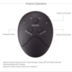 6 Pack ABS Stimulator Charging Battery