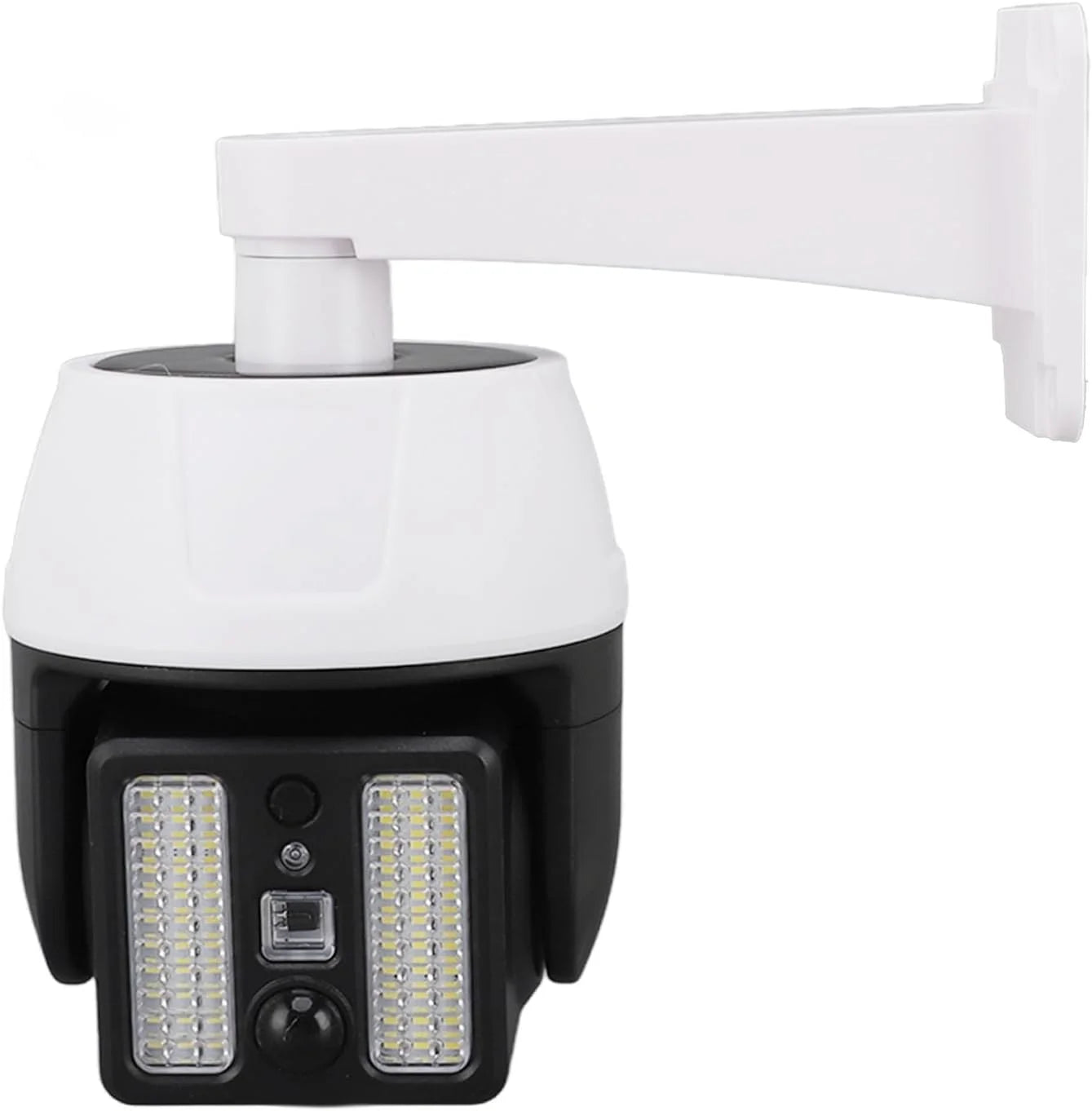 Dummy Simulated Surveillance Camera with Flashing Red LED