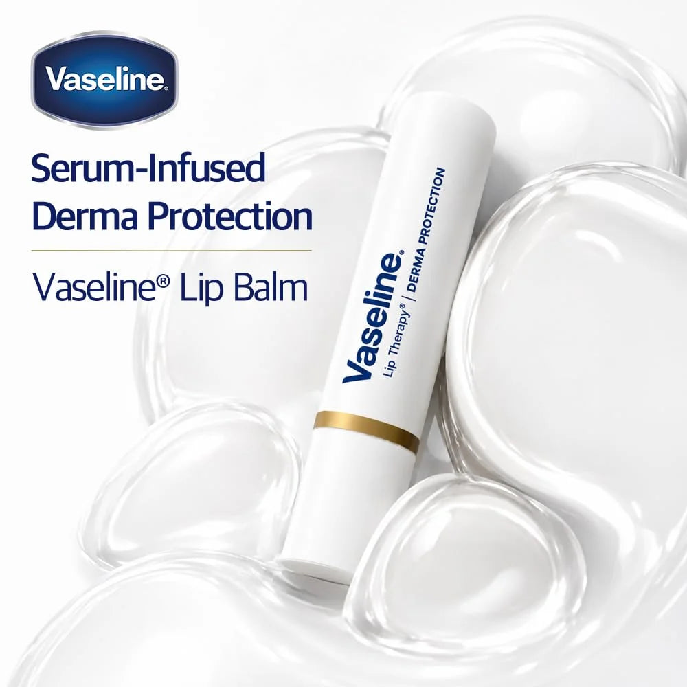 Vaseline Lip Therapy Serum Infused Derma Protection lip balm - 3g