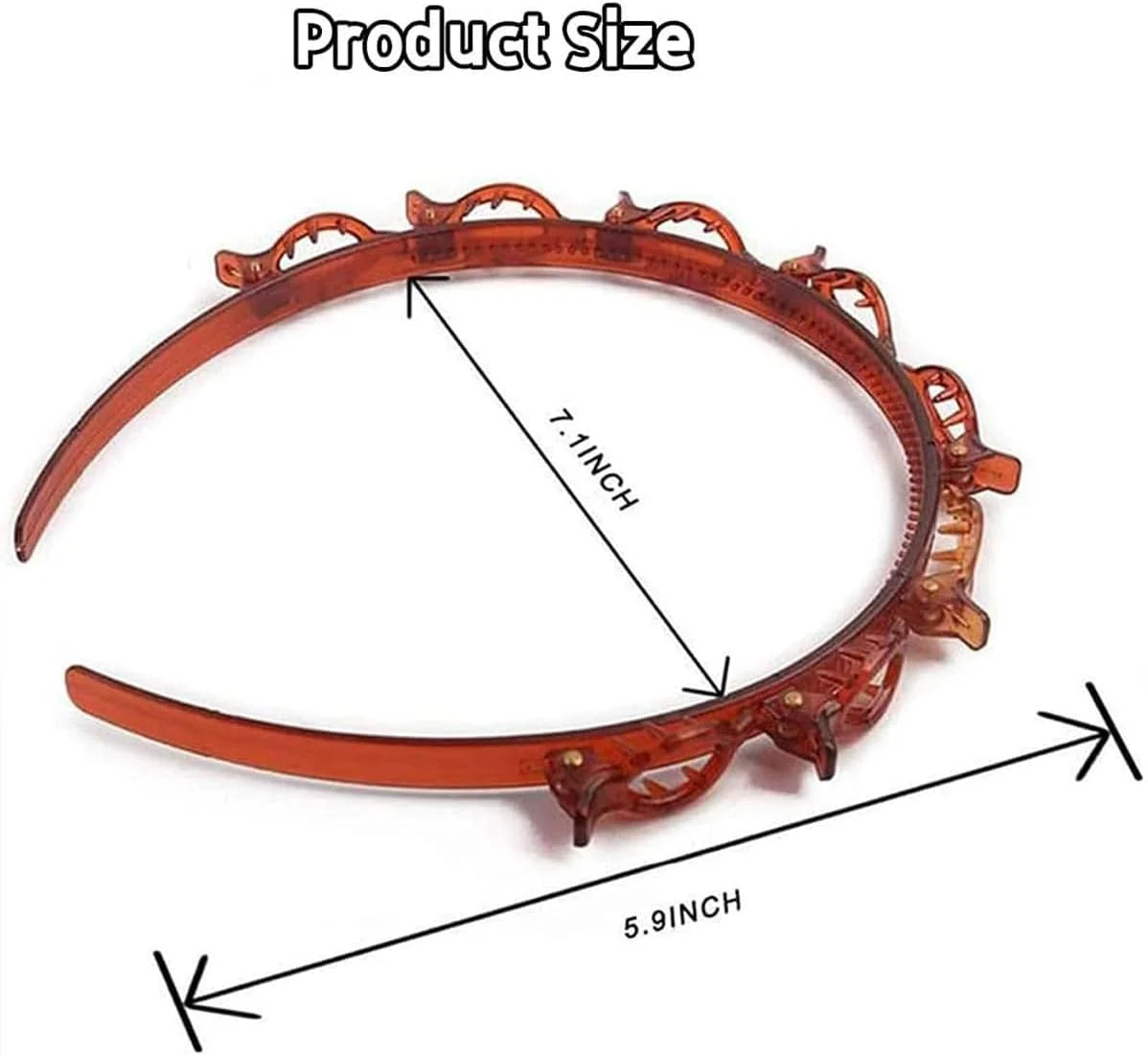 Bangs Hairstyle Hairpin Headband - Each