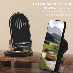 2 in 1 Wireless Induction Speaker with Phone Stand