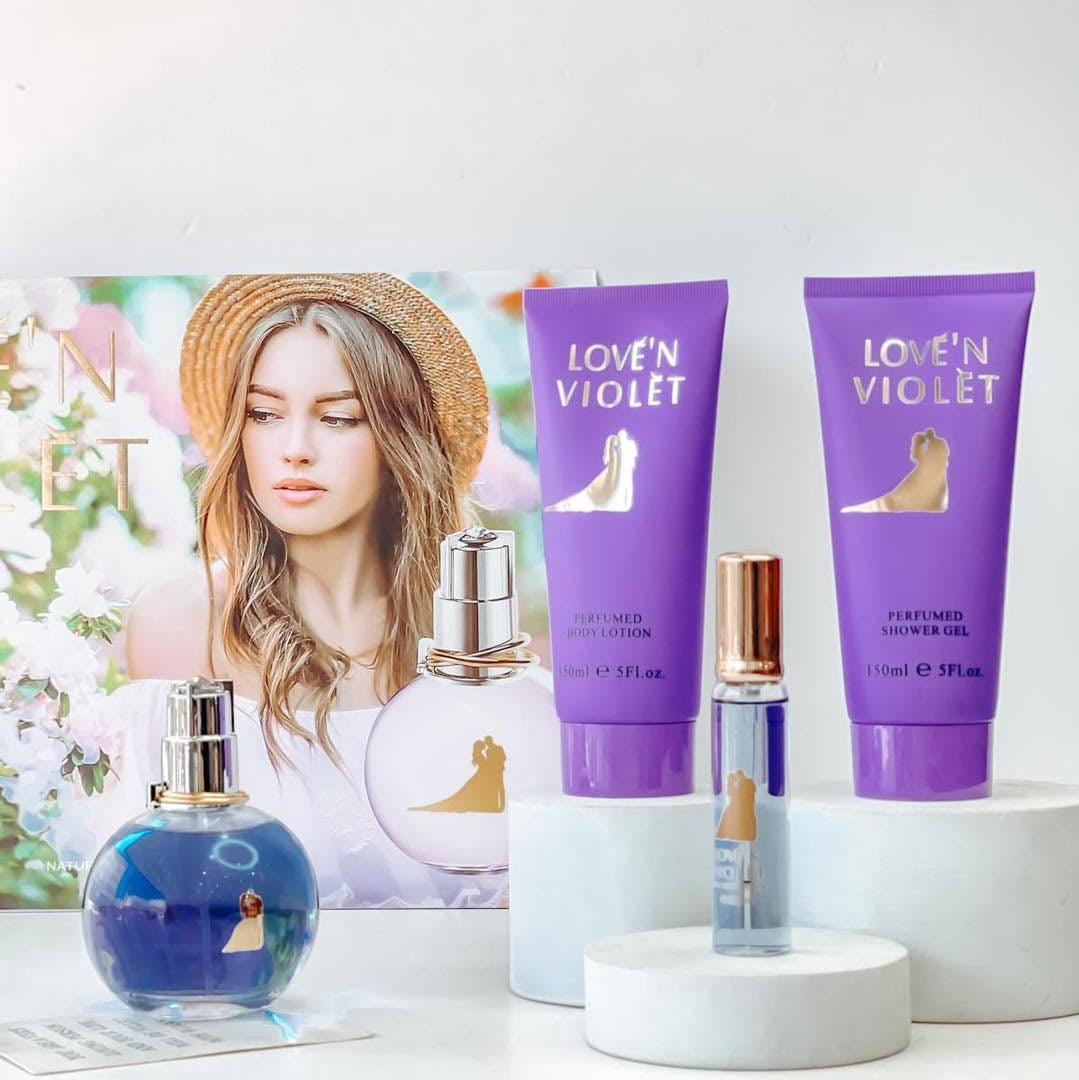 Love'n Violet Perfume Gift Set For Women