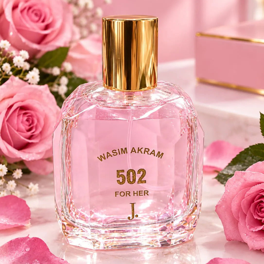 J. Wasim Akram 502 For Her Eau De Parfum - 100ml