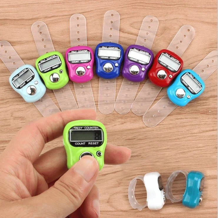 Simple Tasbeeh Finger Tally Digital Counter - Each