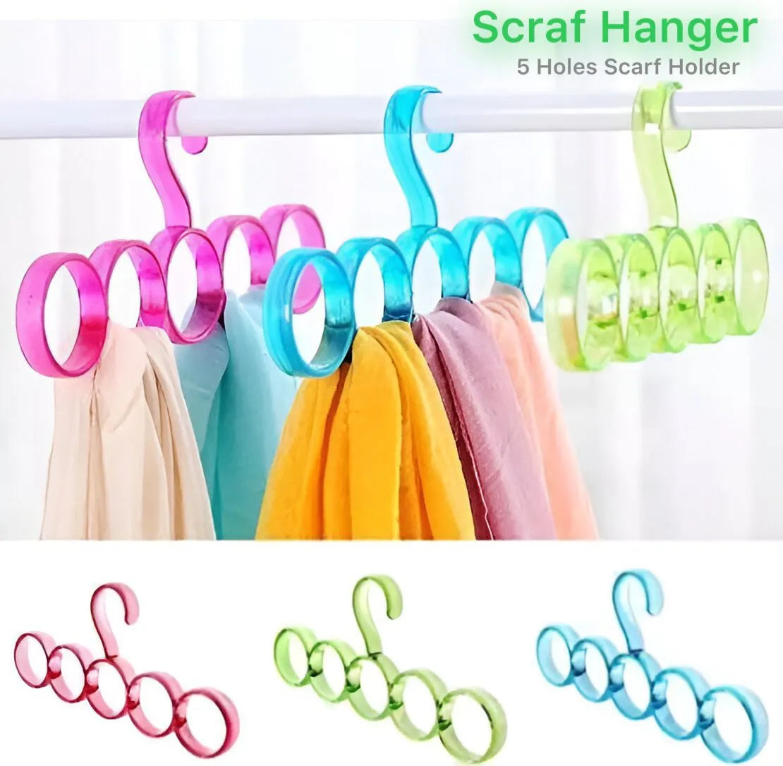 5 Holes Scarf Hanger