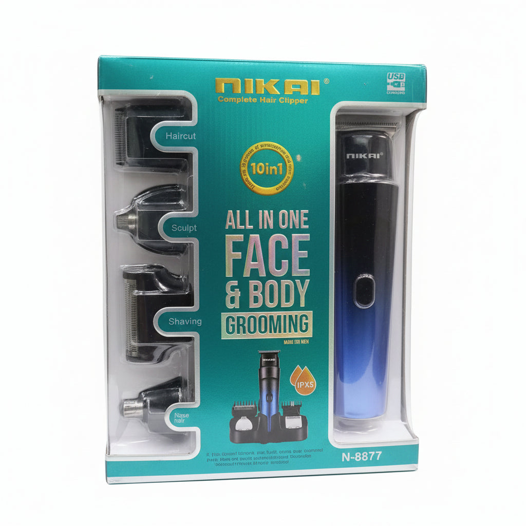 Nikai 10-in-1 Hair Trimmer Kit