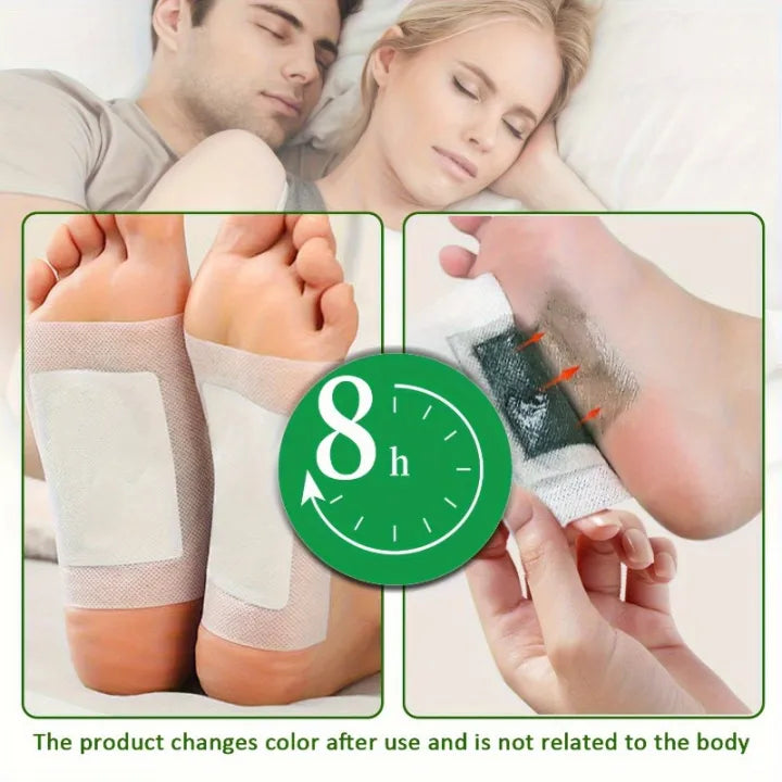 Kinoki Detox Foot Patches Pads for Men & Women - 10Pcs