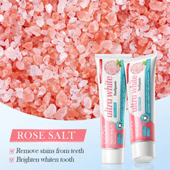 Sadoer Ultra White Rose Salt Whitening Toothpaste 100g