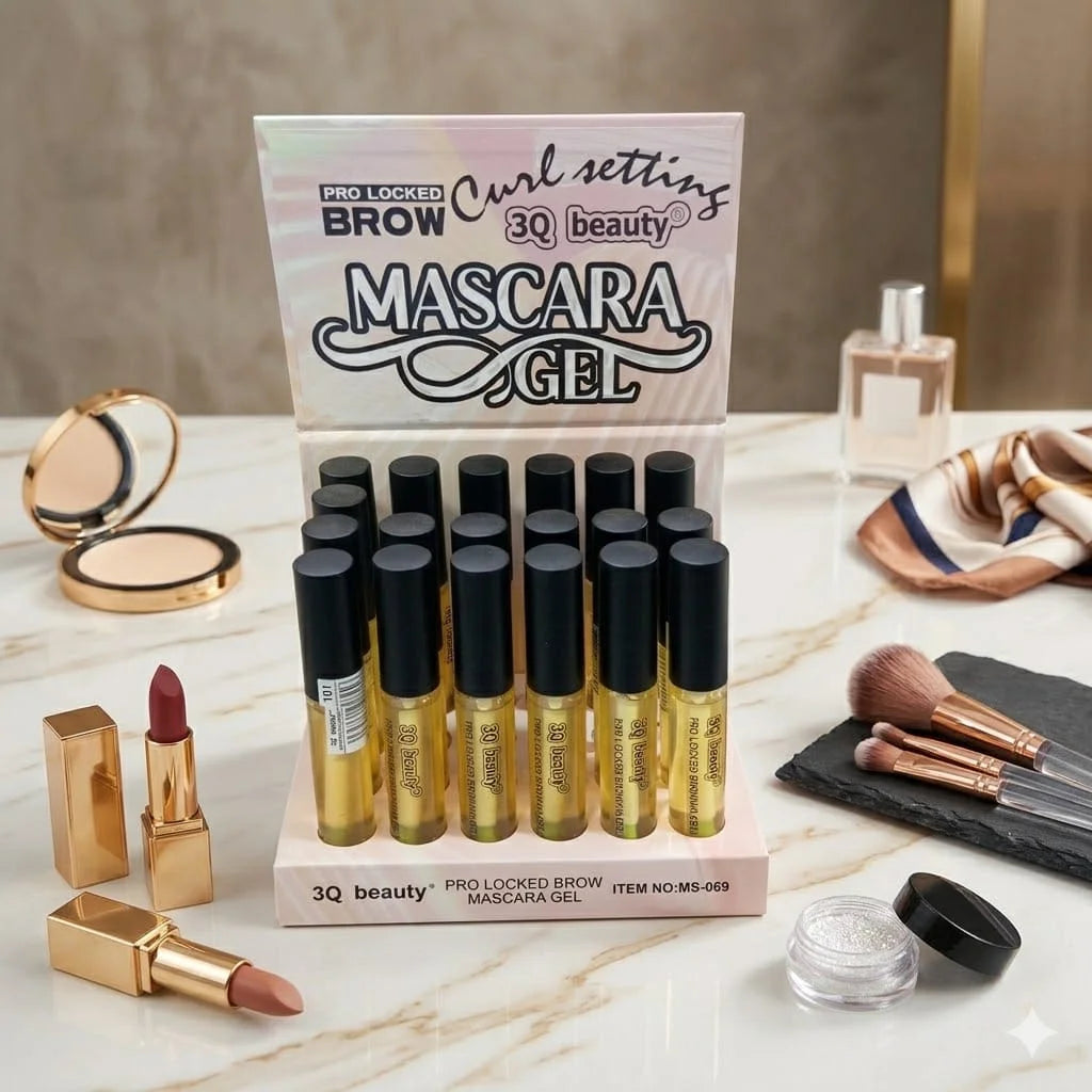 3Q Beauty Pro Locked Eyebrow & Mascara Gel-Each